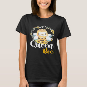 Damen Bienenkönigin Niedliche Honigbiene Bienensto T-Shirt