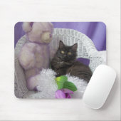 Damen-Blume Mausunterlage Mousepad (Mit Mouse)