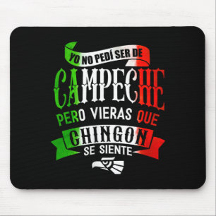 Damen Campeche México Souvenir Mexikanische Reise Mousepad