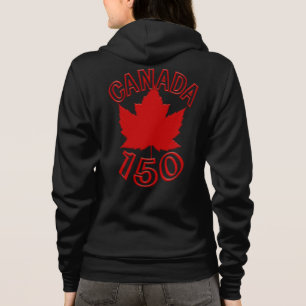 Damen Canada 150 Jacke Souvenir Sport Jacke Hoodie