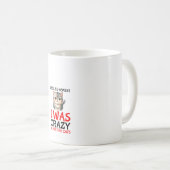 Damen Candy geben mir Chat komisches Design Kaffeetasse (VorderseiteRechts)