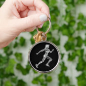 Damen-Chrom-Läufer-Schlüsselanhänger Schlüsselanhänger (Hand)