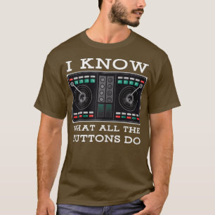 Damen Coole Musik Techno House Mixer DJ s T-Shirt