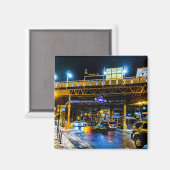 Damen CTA-Station Magnet (Vorderseite/Rückseite)