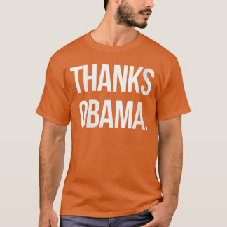 Damen Dank Obama V-Ausschnitt T-Shirt