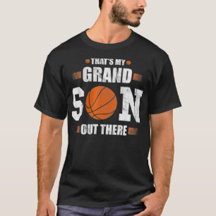 Damen Das ist mein Enkel da Basketball Bal T-Shirt