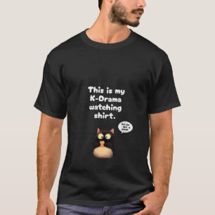 Damen Dies ist mein Kdrama Watching K Drama Merch  T-Shirt