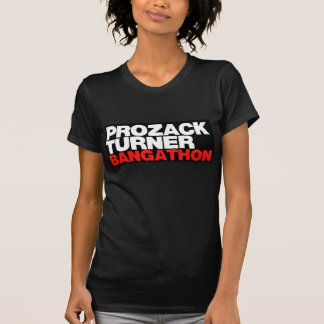 Damen dieses Liebe Prozack schwarze Bangathon T-Shirt