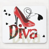 Damen-Diva Mousepad (Vorne)