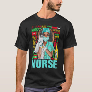 Damen Dy Schwarzes Krankenschwester-Woche 2023 Kos T-Shirt