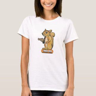 Damen-Eichhörnchen-T - Shirt
