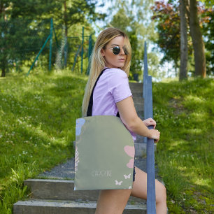 Damen Elegant Grün Boho Cute  Tasche