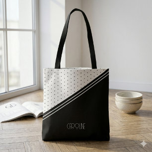 Damen Elegant Polka Punkte Boho Süß Tasche