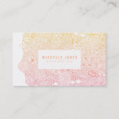 Damen Elegante Künstlerinnen jeder Art Visitenkarte (Vorderseite)