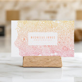 Damen Elegante Künstlerinnen jeder Art Visitenkarte