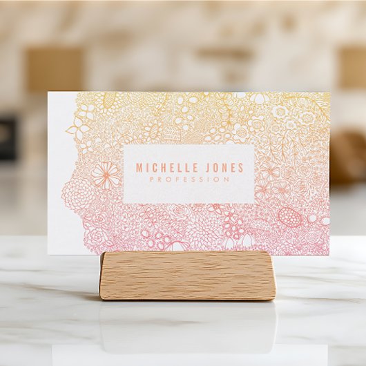 Damen Elegante Künstlerinnen jeder Art Visitenkarte