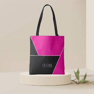 Damen Elegantes einfaches Muster Schwarz Süße Eink Tasche