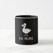 Damen Ew Leute Funny Duck Face Maske Tasse (Zentrum)