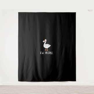 Damen Ew Leute Funny Duck Face Maske Wandteppich