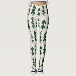 Damen-Fichtenmuster Mode-Leggings Leggings