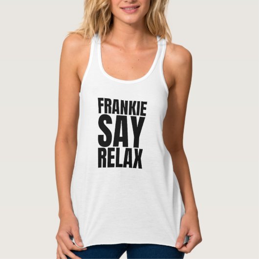 Damen Frankie Say Relax Tank Top (Vorderseite)