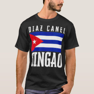 Damen Free Cuba Widerstand Faust Kubanische Flagge T-Shirt