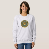 Damen-Frosch-T-Shirt Sweatshirt (Vorne ganz)