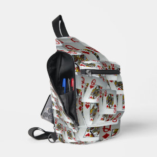 "Damen-Gambit: Verstreute Paare von Damen in der T Crossbody Bag