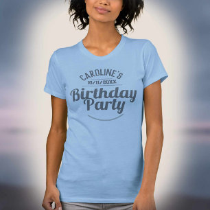 Damen-Geburtstagsfeier-T-Shirt T-Shirt