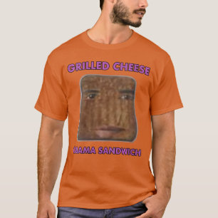 Damen gegrillter Käse Obama Sandwich VNeck T-Shirt