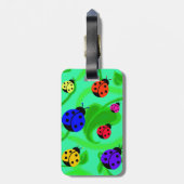 "Damen " Gepäckanhänger (Rückseite vertikal)