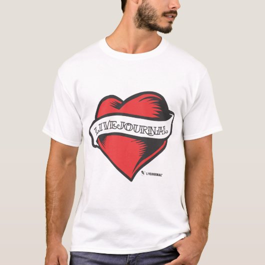 Damen getragene t (LiveJournal Tätowierung) T-Shirt (Vorderseite)