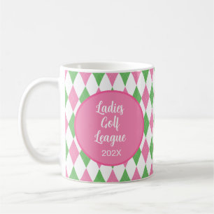 Damen-Golf-Liga-Kaffeetasse Kaffeetasse