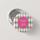 Damen-Golf-Liga-Mitglieder-Erinnerungsbutton Button (Vorne & Hinten)
