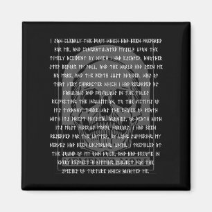 Damen Gothic Edgar Allan E Memento Mori Totenkopf Magnet