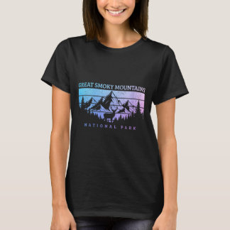 Damen Great Smoky Mountains National Park Vintage T-Shirt