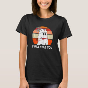 Damen Halloween Kostüme 2022 Ich werde dich erstec T-Shirt