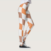 Damen Herbstmode Karierte Leggings (Rechts)