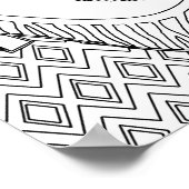 Damen High Heel Schuhe Modekunst Farben Poster (Ecke)