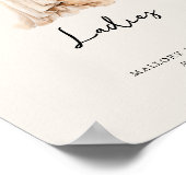 Damen Hochzeitsempfang - Veranstaltungsort Poster (Ecke)
