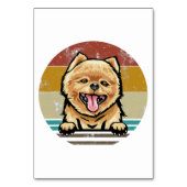 Damen Hund Mama Mors Day Geschenk Sonnenblume Schn Tischnummer (Rückseite)