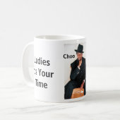 Damen ist es Ihre Zeit, die Kaffee-Tasse, die Kaffeetasse (Vorderseite Links)