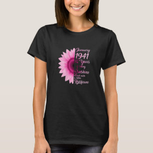 Damen Januar Mädchen 1941 TShirt 82 Jahre alt 82.