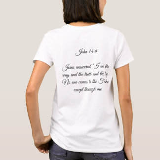 Damen John 14:6 T-Shirt