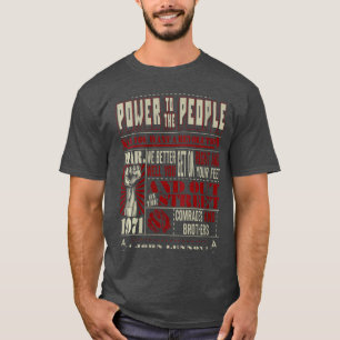 Damen John Lennon Revolution VNeck vintage Familie T-Shirt