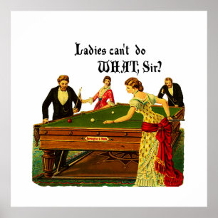 Damen können nicht tun, was? poster