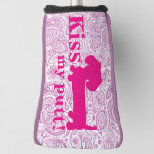 Damen küssen meine Schlag-unverschämte Golf Headcover (Rotieren 90)