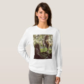 Damen-lange Hülse T-Shirt (Vorne ganz)