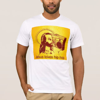 Damen-lange Hülsen-Jesus-Lieben Hiphop T-Shirt