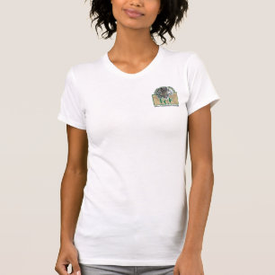 Damen-lässige Schaufel T-Shirt
